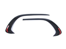 Gloss Black Front Canards Aero Kits Splitter for Mercedes A-Class W176 AMG Pack 2016-2018