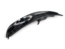 Black+Chrome Fog Light Grille Covers Left+Right Audi Q5 Non-S-Line 2009-2012