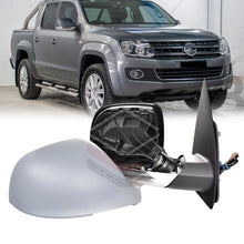 Prime Grey RH Right Hand Driver Side Electric Door Mirror For VW Amarok 2010-2013 (WITHOUT Radio / Antenna Function)