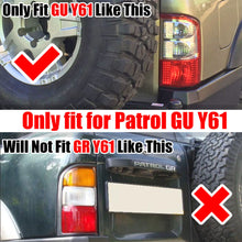 Pair Rear Lamps Tail Lights For Nissan Patrol GU Y61 1997-2004