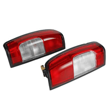 Pair Tail Lights Rear Lamp For Nissan Navara D22 D23 Ute 1997-2015 W/Bulb