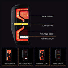 Smoked LED Tail Lights For 2012-2018 Ford Ranger T6 Rear Lamps W/ Sequential