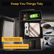Car Center Console Armrest Storage Box Tray For 2022-2025 Ford Ranger XL