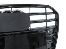 Gloss Black S5 Style Front Bumper Grille For Audi A5 S5 B8.5 2013–2016