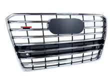 For 2015-2018 Audi A8 W12 Chrome Front Bumper Grille Grill