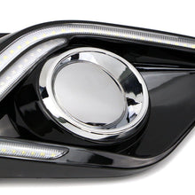 DRL LED Daytime Running Light Fog Lamp w. Turn Signal for MAZDA 3 AXELA 2014-2015