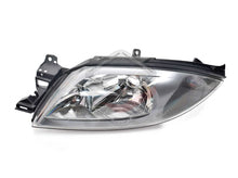 Pair LH+RH Head Light (Silver Grey) For Ford Falcon Fairmont AU 1998-2000 Headlights Front Lamp
