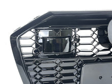 RS6 Style Black Front Bumper Grill for Audi A6 C8 S6 2019-2024 with ACC
