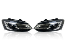 LED Front Headlights For Volkswagen Polo MK5 6R 6C 2009–2017 VW Vento Pair