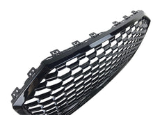 For 2019-2024 Audi A6 S6 C8 Gloss Black Front Bumper Mesh Grille Honeycomb Grill RS6 Style