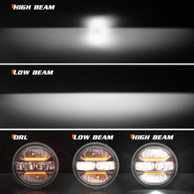 5.75 inch LED Headlight with Turn Signal & DRL for Harley Davidson Indian Motorcycles