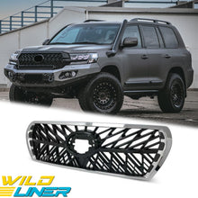 Grill Chrome & Black Web Style Fits Toyota Landcruiser 200 Series 2007 - 2015