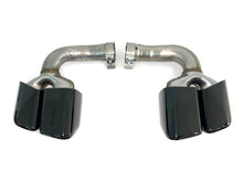 Turbo Square Exhaust Muffler Tips for Porsche Cayenne 9Y0 Base Petrol 2019-2024