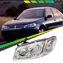 LH Left Head Light + Corner Lamp Dual Reflector For Nissan Pulsar N16 00~03