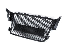 Badgeless Gloss Black Honeycomb RS5 Style Front Grille For Audi A5 S5 8T 2008–2012