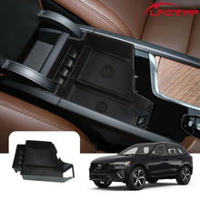 Car Centre Armrest Storage Box Organizer Tray For 2018-2025 Volvo XC60