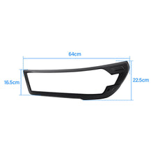 Black Headlights Cover Trim Accessories for Toyota Hilux N80 2021-2024 MY21+