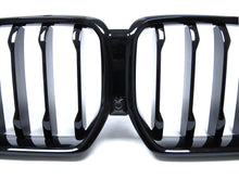 Glossy Black Single Slat Front Kidney Grille Grill for BMW X6 G06 2020-2023 fg116