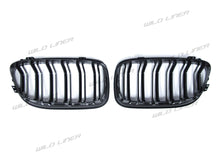 Gloss Black Front Kidney Grill For 2009-2011 BMW 3-Series E90 Sedan LCI fg32