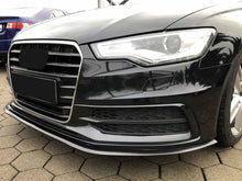 All Black Fog Light Grille Covers Left+Right Audi A6 C7 S-Line S6 2012-2015