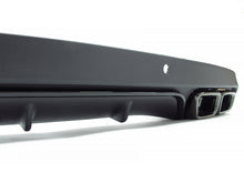 C63 Style Black Rear Diffuser + Exhaust Tips For Mercedes W205 Sedan Non-AMG 2015-2021