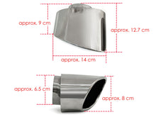 Chrome Exhaust Tips Pipes Replace for BMW X5 E70 2007-2013