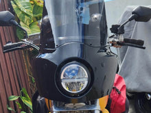 5-3/4” Round LED Headlight Hi/Lo Beam + Halo for Harley, Honda, Yamaha, Indian, Bobber