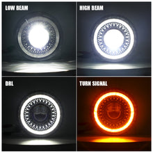 7 inch Dragon Eye LED Headlight Head Lamp Kit for Harley Electra Glide Road King Softail CVO Ultra Classic Fat Boy Street Glide