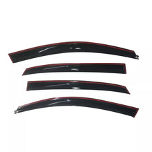Chrome Tinted Weather Shields Weathershields For Honda 10th Gen Civic Hatch 2017-2021