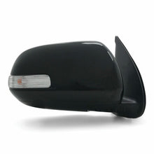 Unpainted Black Door Mirror Covers With Indicator PAIR For Toyota Hilux SR5 2011 - 2014