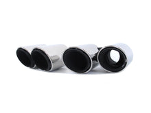 3-Layer Exhaust Tips Tail Pipes For Porsche Macan Base 2.0L 2019-2023 Brushed/Silver/Black