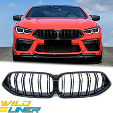 M8 Style Glossy Black Front Kidney Grille Grill for BMW G14 8-Series 2019-2024 fg248