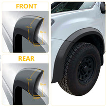 6pcs Matte Black Slim Style Fender Flares Guard for Isuzu D-max DMAX 2012-2019 Wheel