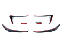 Glossy Black Front Bumper Canards Fog Light Cover Trim for VW Golf MK7 GTI 2013-2016 vw89