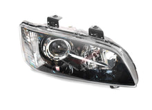 LH + RH Head Light (Black) With Projector + Eye Lids For Holden HSV VE VF 2009-2013 VE Series 2 / Holden Commodore VE Series 1 2006-2010