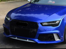 LED Sequential Headlight Front DRL Lamp Assembly for Audi A7 C7 RS7 2012-2015 w/o AFS