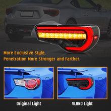 Smoked/Red LED Tail Lights For Toyota GT 86 / SUBARU BRZ / Scion FR-S 2013-2020 Rear Lamps w/ Sequential