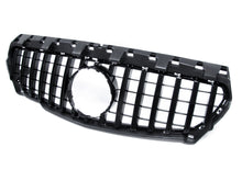 GT-R Black Front Bumper Grille for Mercedes C117 CLA200 CLA250 CLA45 2013-2016 w/o Camera fg21