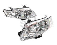 Set Pair LH+RH Head Light Lamp Chrome Non ProjectorFor Ford Falcon FG Series 1 G6 G6E 2008-2011