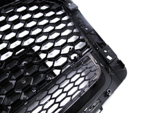 RS4 Style Honeycomb Front Bumper Grille For Audi A4 S4 B9 2017–2019
