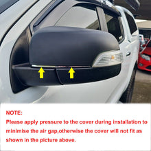 Mirror Cover Side Door Housing Cap for Ford Ranger Raptor Wildtrak PX3 2018-2022