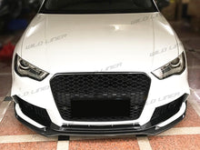 Gloss Black Sport Mesh Honeycomb Front Grille For Audi A3/S3 8V 2013–2016