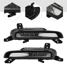 Pair LED DRL Fog Light Lamps For Land Rover Range Rover Evoque 2016–2018 L538
