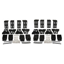 Universal Roof Rack Brackets 100MM 4 Pair for Rain Gutter Mounts Short Length 4W
