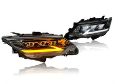 For Toyota Camry 2015-2017 LED Projector Headlights Sequential Turn Signal Pair