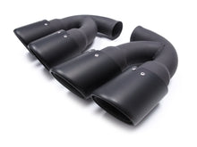GTS Style Exhaust Tips Short Pipes For Porsche 958.1 Cayenne 92A V8 2011-2014