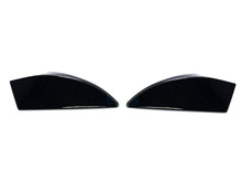 Black Front Bumper Splitter Apron for Mercedes W206 C200 C300 C43 Sedan AMG 2022-2024