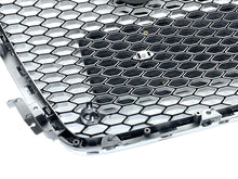RS5 Style Chrome Honeycomb Front Grille For Audi A5 S5 B8 2008–2012