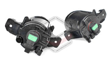 Full Fog Light Spot Driving Lamp w/ Chrome Bezel Trims For Nissan Navara D23 NP300 2015-2021
