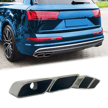 Square Exhaust Tips for Audi Q7 3.0L 2016–2019 Chrome Tail Pipe